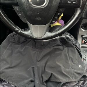 lululemon athletica Black Athletic Shorts